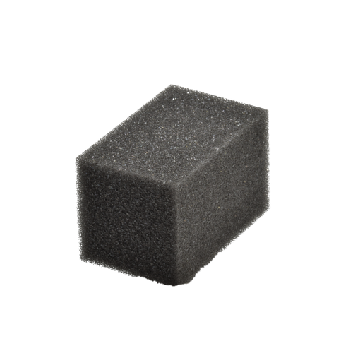 Foam Applicator Cube gris bloque de espuma compacta para cuero