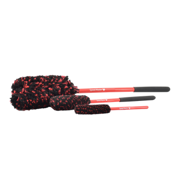Wheel Woolies Combo Ensemble de brosses à jantes souples